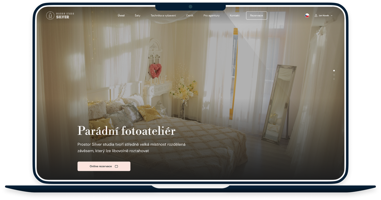 Boudoir studio Silver