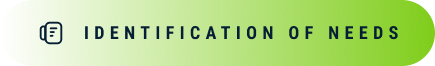 Identifikace potřeb